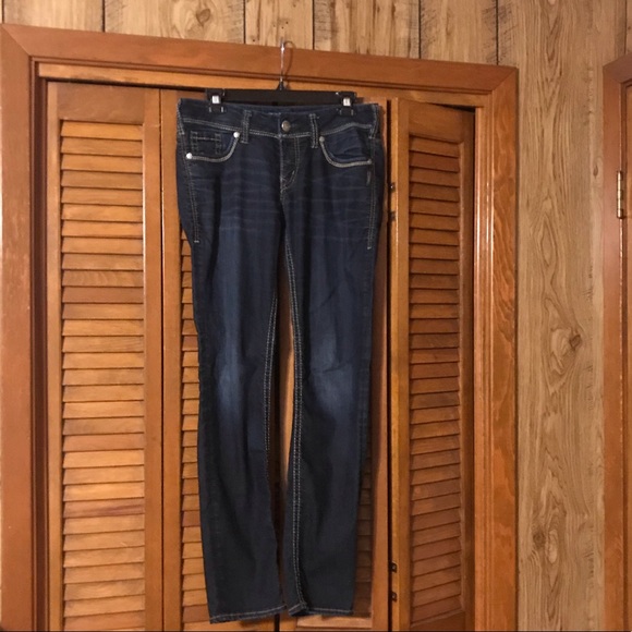 Silver Suki Skinny Jeans - Picture 2 of 3